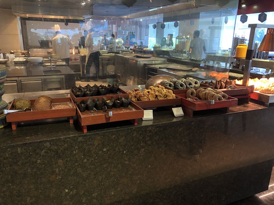 Hyatt Regency Chennai Breakfast Pastry Counter