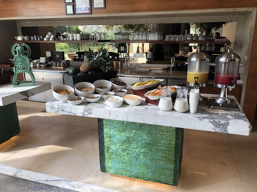 Hyatt Regency Chennai Breakfast Cereal Counter