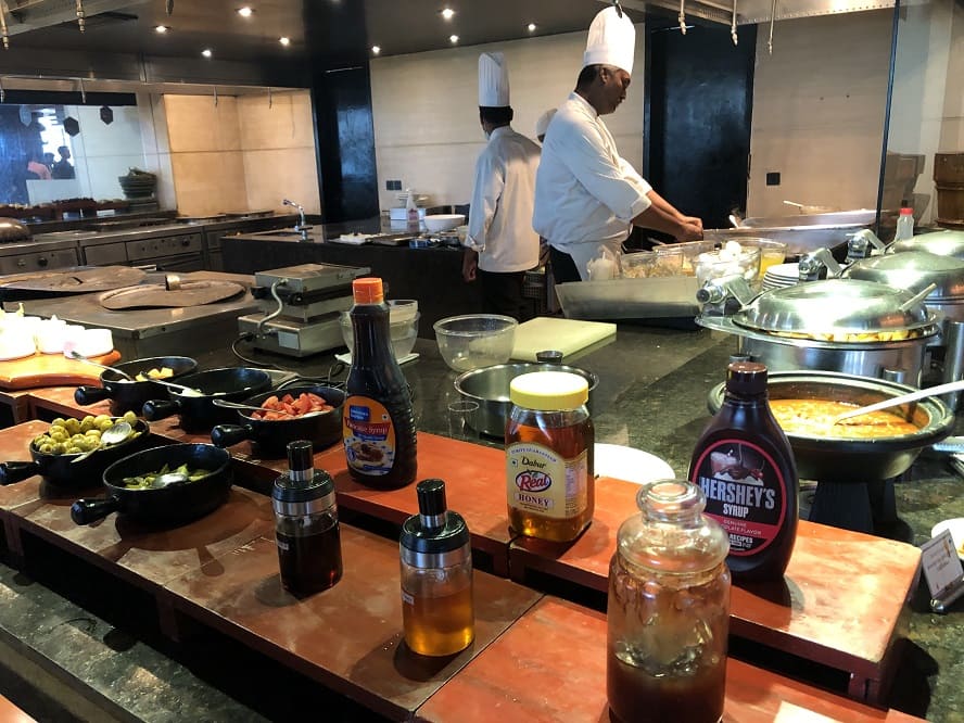 Hyatt Regency Chennai Breakfast Counter