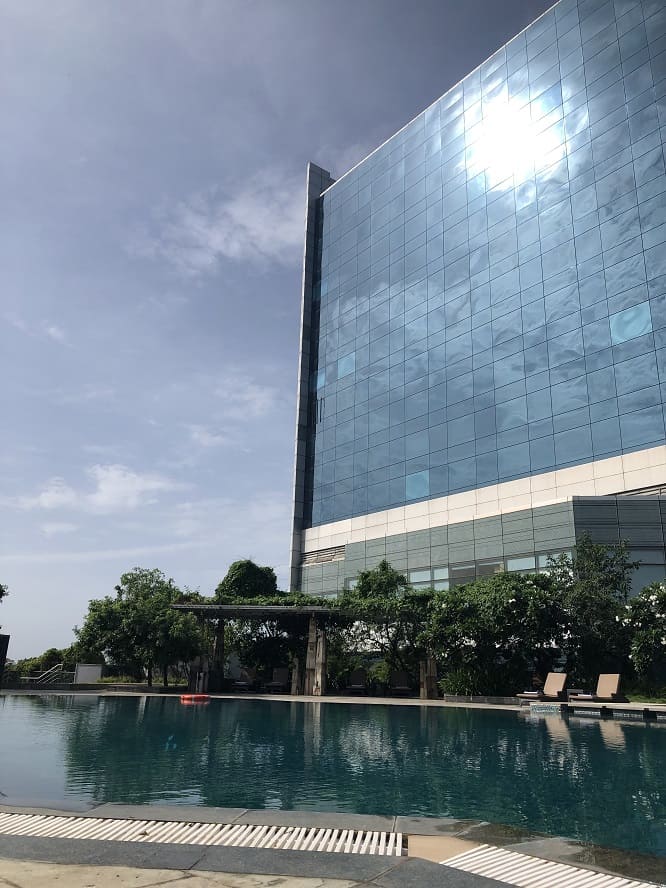 Hyatt Regency Chennai Swimming Pool View