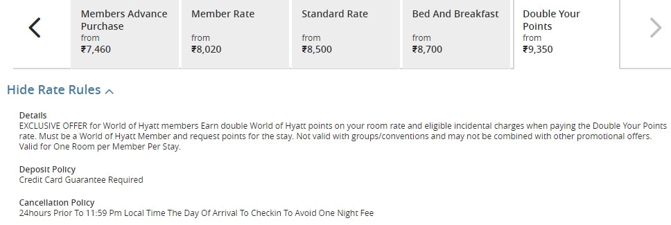 Double Your Points - Hyatt Place Hampi