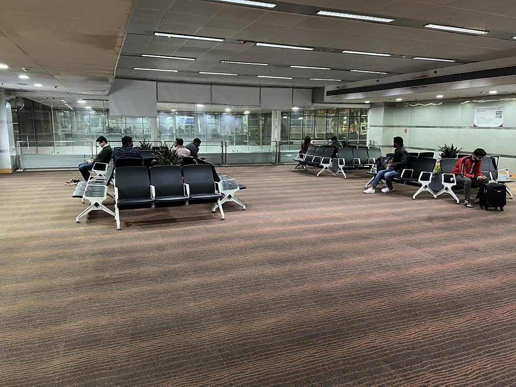 Jaipur Airport Waiting Area